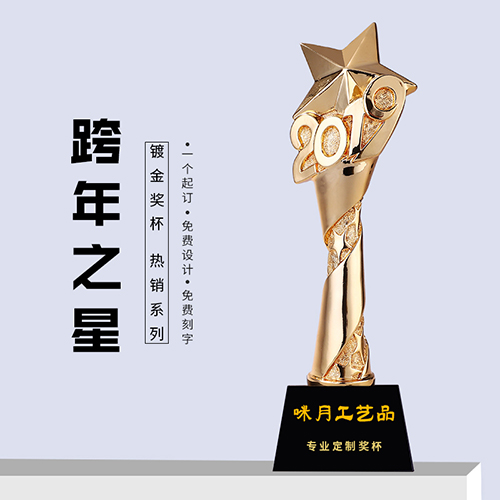 2019 跨年之星 树脂奖杯 019