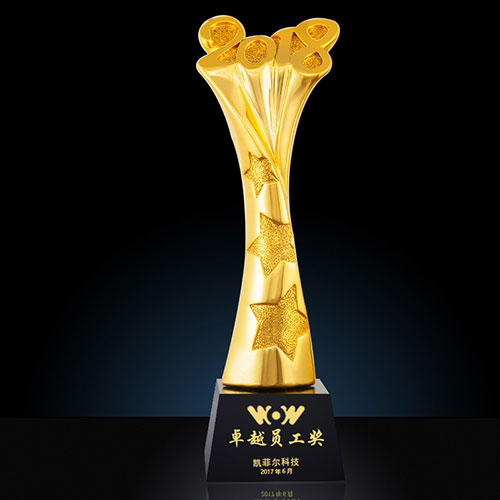 2018 跨年之星 树脂奖杯 021